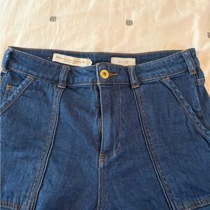 Pilcro and the Letterpress Blue Straight Leg Jeans